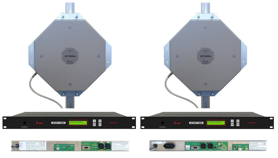 STAT/STAR1800 and RX/TX OCTENNA 1800